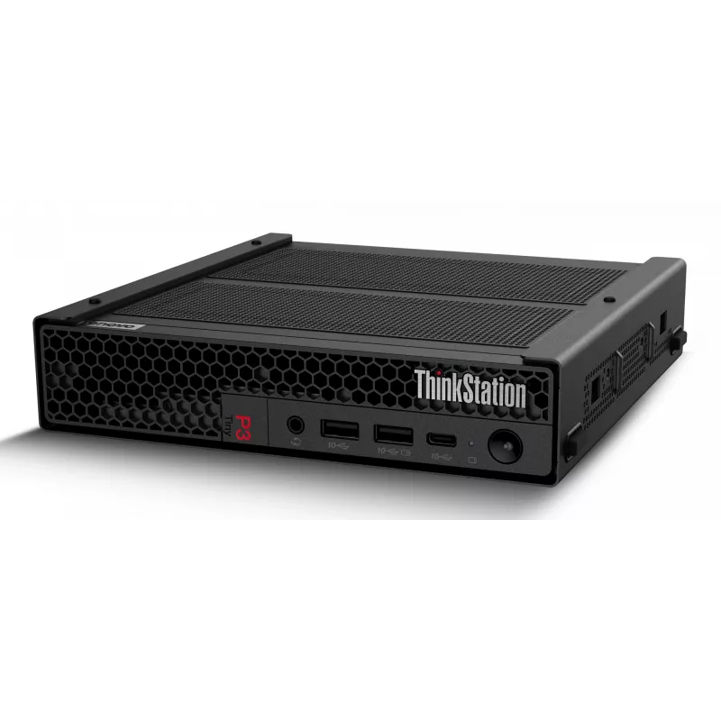 Lenovo ThinkStation P3 Tiny Intel® Core™ i7 i7-14700 32 GB DDR5-SDRAM 1 TB SSD NVIDIA RTX A1000 Windows 11 Pro Mini-PC Workstation preto