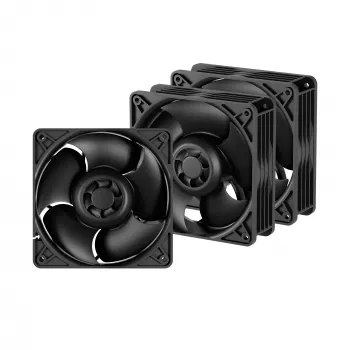 Ventoinha ARCTIC S12038-8K 120 mm 8000 RPM ventoinha de servidor pack de 3