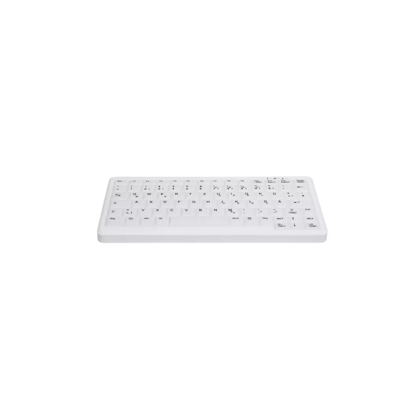 Teclado médico Contour Design Active Key Contour ClassicClean IP68 Mini com fios branco DE C4110