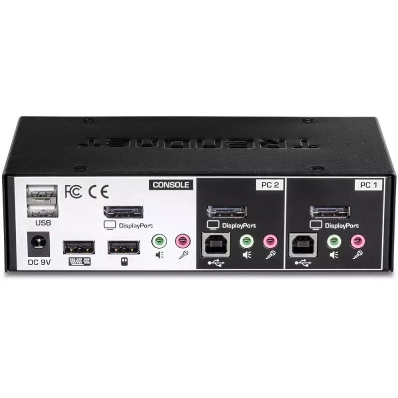 Switch KVM Trendnet TK-241DP preto