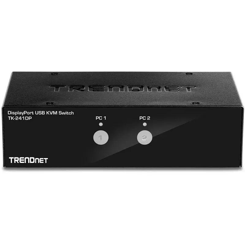 Switch KVM Trendnet TK-241DP preto