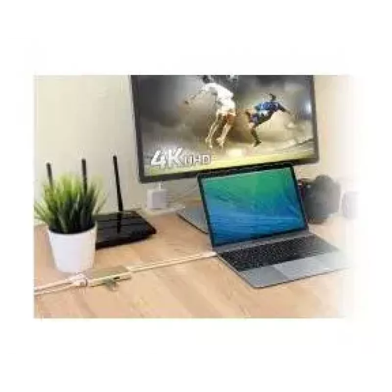 Adaptador múltiplo USB Type-C j5create JCA374-N com fios 60W 4K