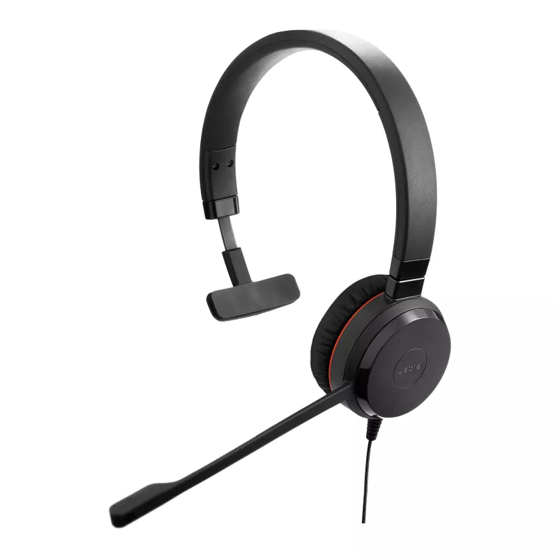 Jabra Evolve 30 II Mono UC USB-C, com fios, escritório/call center, 150 - 7000 Hz, 142 g, headset, preto