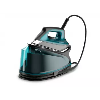 Rowenta DG7623 2200 W 1,1 L Microsteam 400 HD base de engomar a laser preto, azul