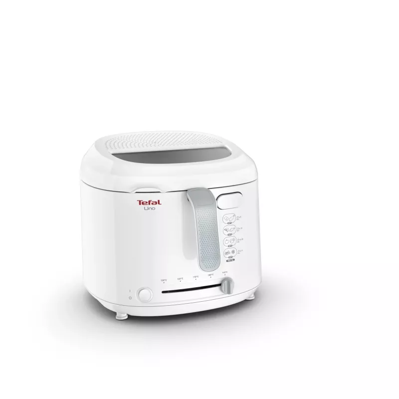 Tefal Uno FF203130 Fritadeira Individual 1,8 l Aparelho de bancada 1600 W Fritadeira Branca