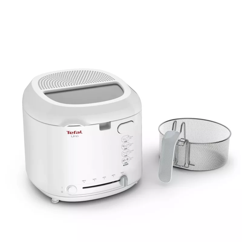Tefal Uno FF203130 Fritadeira Individual 1,8 l Aparelho de bancada 1600 W Fritadeira Branca
