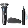 Máquina de barbear elétrica Philips SHAVER Series 5000 S5889/11 Máquina de barbear húmido e seco Máquina de barbear rotativa Lâminas SteelPrecision