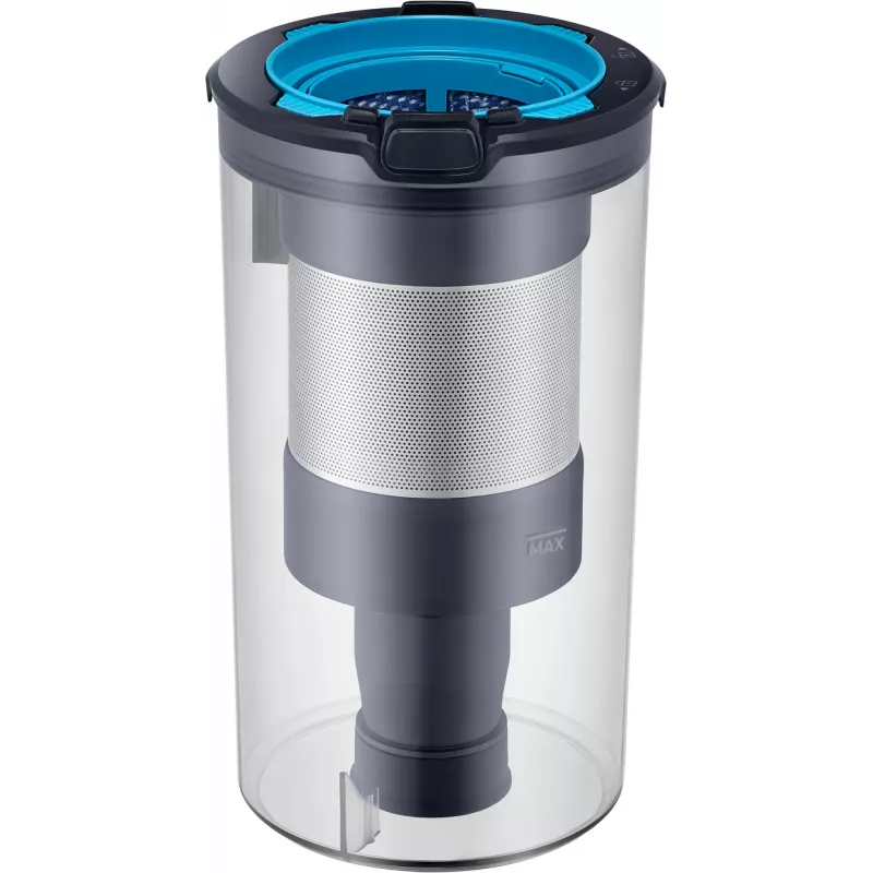 Aspirador vertical com bateria Samsung Jet 60 turbo, seco, sem saco, 0,8 l, 410 W, preto, menta