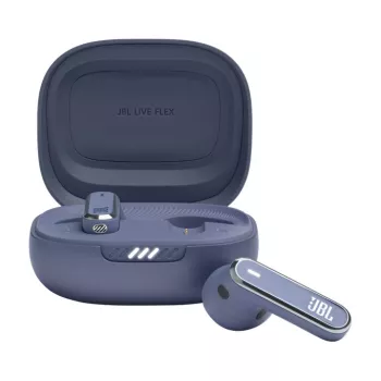 JBL LIVE FLEX auscultador sem fios in-ear chamadas/música Bluetooth azul