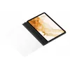 Capa tipo folio Samsung EF-ZX700P para Galaxy Tab S8 / S7, compatível com 27,9 cm (11 polegadas), preto, 190 g