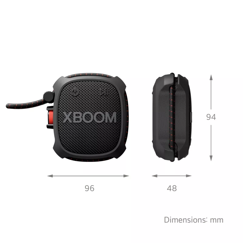 LG XBOOM Go XG2T altifalante portátil mono preto 5 W