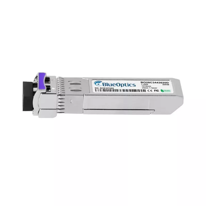 Módulo transceptor de rede BlueOptics 1442010G1-BO – fibra ótica, cSFP, 125 Mbit/s, alumínio