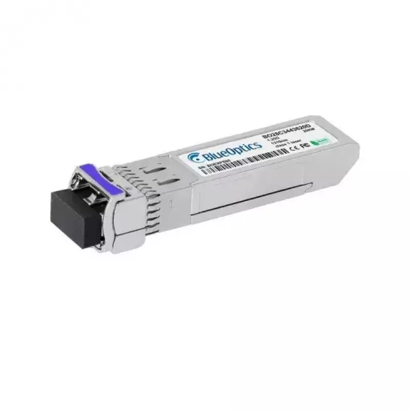 Módulo transceptor de rede BlueOptics 37973177-BO cSFP fibra ótica 1250 Mbit/s prateado