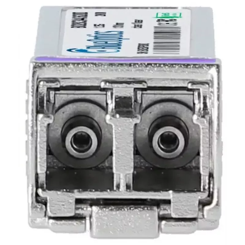 Módulo transceptor de rede BlueOptics AT-SPBD20DUAL-14-BO — SFP de fibra ótica, interface cSFP, ficha LC, alumínio