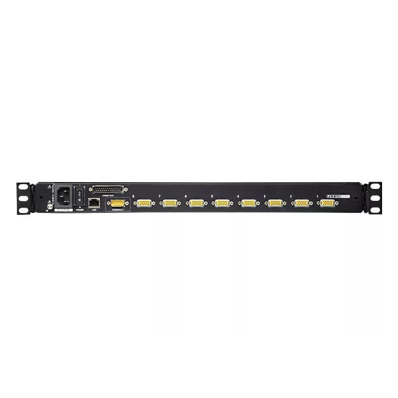 ATEN Switch KVM LCD sobre IP de 8 portas 43,2 cm (17