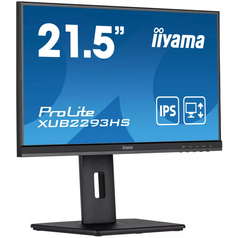Monitor de computador iiyama ProLite XUB2293HS-B3 54,6 cm (21,5 polegadas) 1920 x 1080 píxeis Full HD LED preto