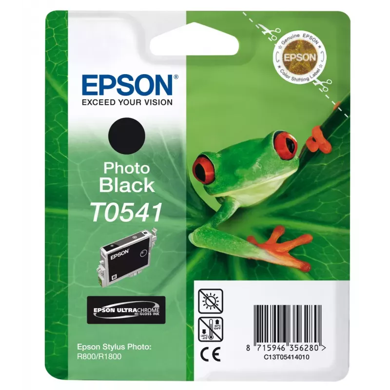 Epson embalagem individual foto preto T0541 Ultra Chrome Hi-Gloss