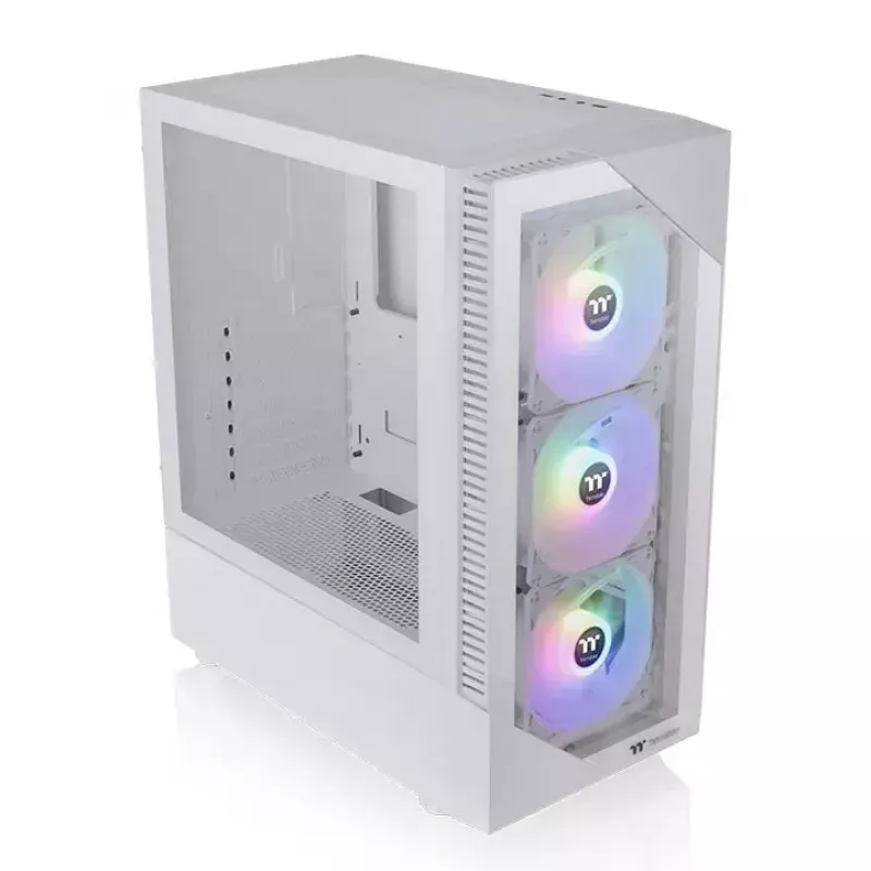 Caixa de PC Thermaltake View 200 TG Snow ARGB Midi Tower branco