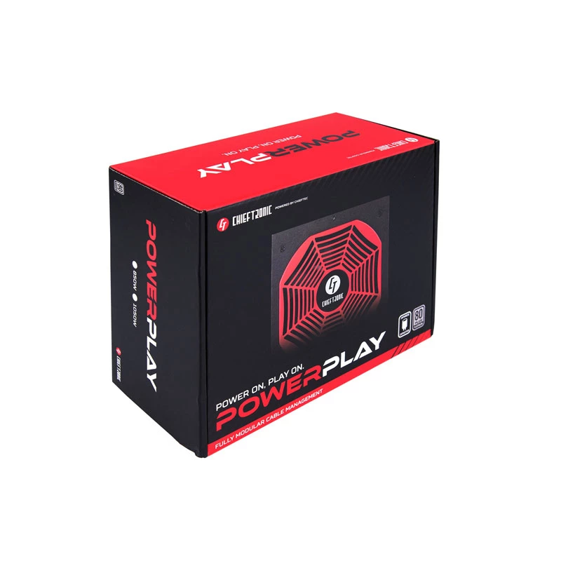 Fonte de alimentação Chieftec GPU-1200FC 1200 W 20+4-Pin ATX ATX preto, vermelho