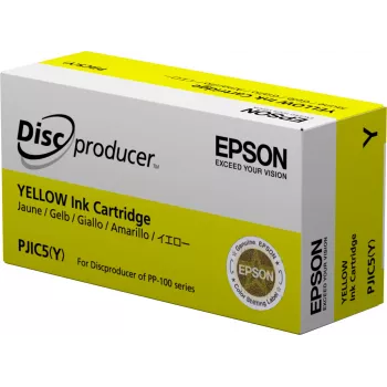 Epson Discproducer cartucho de tinta, amarelo (MOQ=10), amarelo, tinta pigmentada, 1 unid.