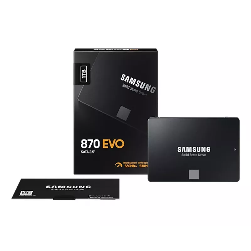 Samsung 870 EVO 1 TB 2,5 polegadas Serial ATA III V-NAND MLC