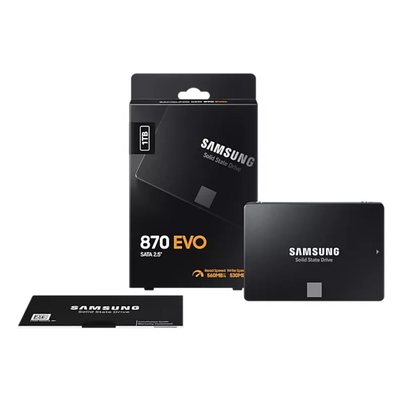 Samsung 870 EVO 1 TB 2,5 polegadas Serial ATA III V-NAND MLC