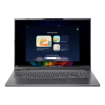 Portátil Acer Aspire 16 AI A16-52M-55DS, Intel Core Ultra 5 226V, 16GB LPDDR5x, 512GB SSD, ecrã 16 polegadas WUXGA, Windows 11 Home, Cinzento