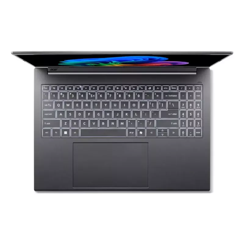 Portátil Acer Aspire 16 AI A16-52M-916J — Intel Core Ultra 9 288V, 16 polegadas WUXGA (1920x1200), 32 GB LPDDR5x, 1 TB SSD, Intel Arc 140V, Windows 11 Home, Cinzento