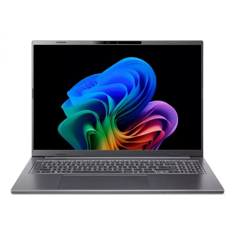 Portátil Acer Aspire 16 AI A16-52M-916J — Intel Core Ultra 9 288V, 16 polegadas WUXGA (1920x1200), 32 GB LPDDR5x, 1 TB SSD, Intel Arc 140V, Windows 11 Home, Cinzento