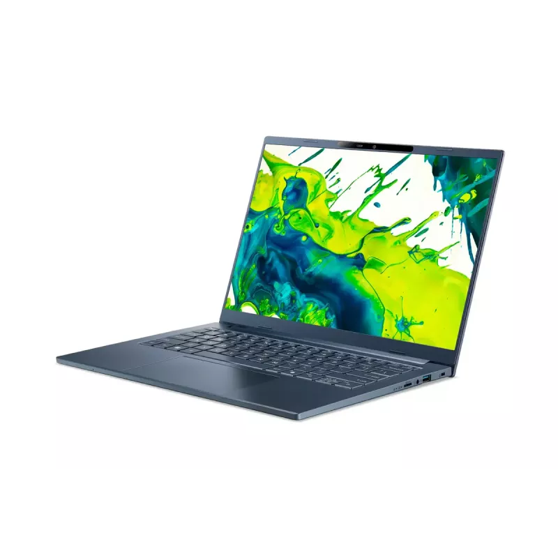Portátil Acer Aspire 14 AI A14-11M-X0Q0, 14 polegadas WUXGA, Snapdragon X1-26-100, 32 GB RAM, 1 TB SSD, Windows 11 Home, Azul