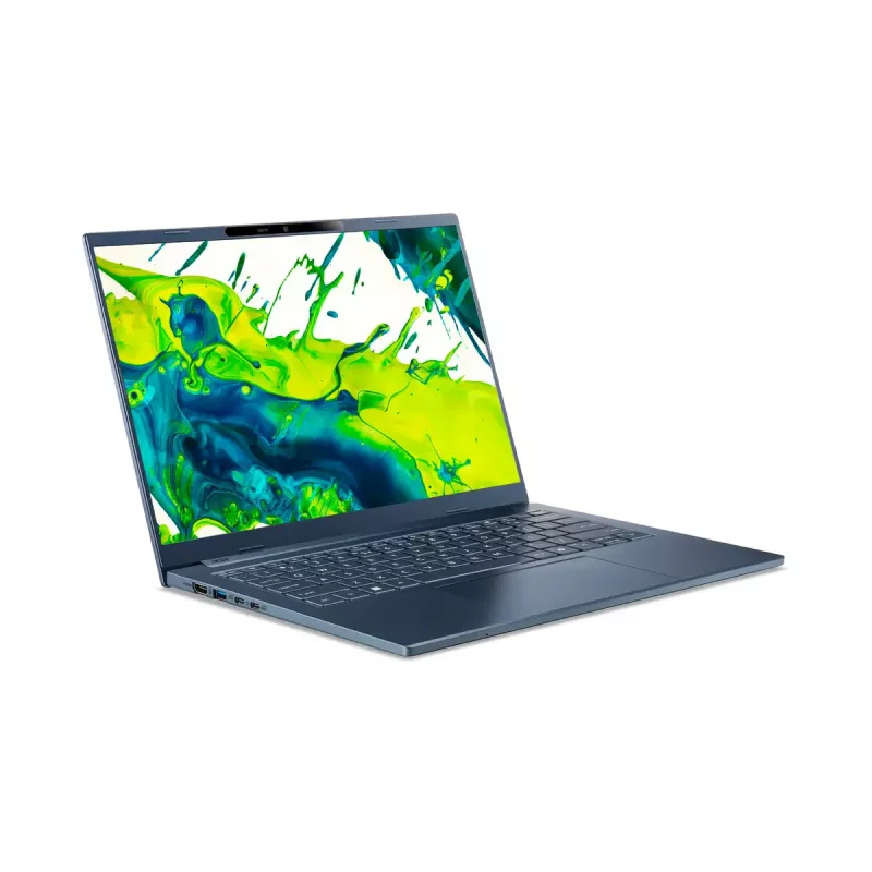 Portátil Acer Aspire 14 AI A14-11M-X0Q0, 14 polegadas WUXGA, Snapdragon X1-26-100, 32 GB RAM, 1 TB SSD, Windows 11 Home, Azul