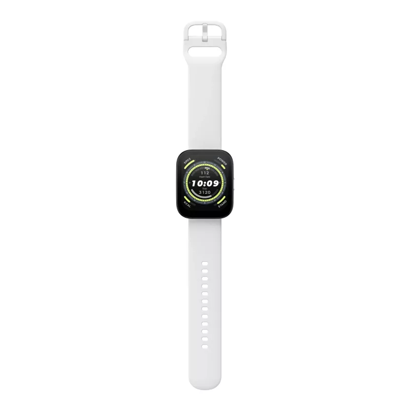 Amazfit Bip 5 4,85 cm (1,91 polegadas) TFT 45,9 mm Digital 320 x 380 píxeis Ecrã tátil Branco GPS (satélite)