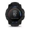 Garmin Instinct 3 AMOLED smartwatch, 50 mm, Black/Bolt Blue, bracelete de silicone (010-03020-03)