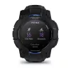 Garmin Instinct 3 AMOLED smartwatch, 50 mm, Black/Bolt Blue, bracelete de silicone (010-03020-03)