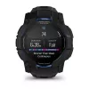 Garmin Instinct 3 AMOLED smartwatch, 50 mm, Black/Bolt Blue, bracelete de silicone (010-03020-03)