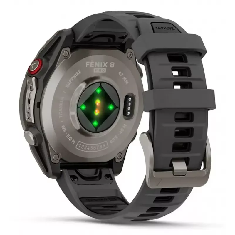 Smartwatch Garmin fēnix 8 Pro AMOLED 1,4 polegadas 454x454 GPS Wi‑Fi