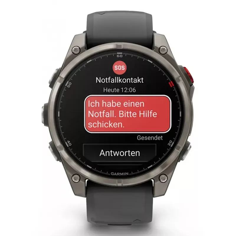Smartwatch Garmin fēnix 8 Pro AMOLED 1,4 polegadas 454x454 GPS Wi‑Fi