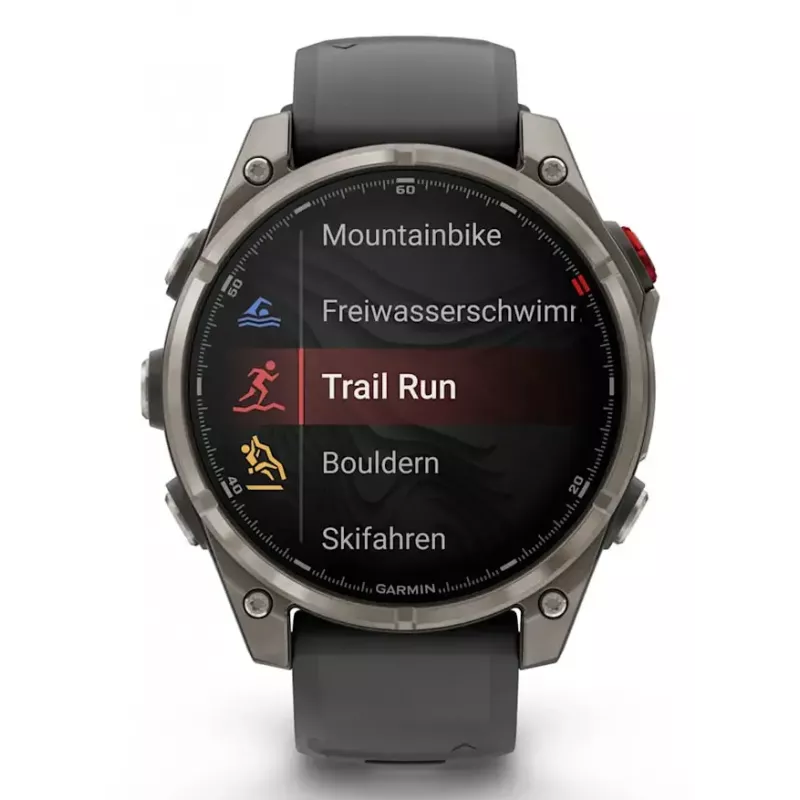 Smartwatch Garmin fēnix 8 Pro AMOLED 1,4 polegadas 454x454 GPS Wi‑Fi