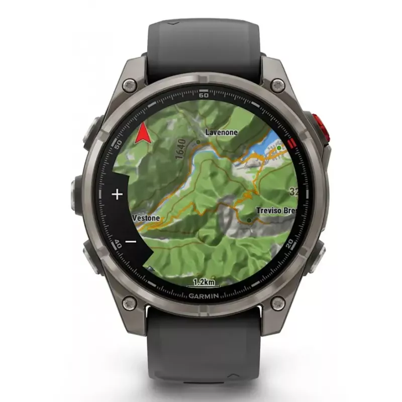 Smartwatch Garmin fēnix 8 Pro AMOLED 1,4 polegadas 454x454 GPS Wi‑Fi
