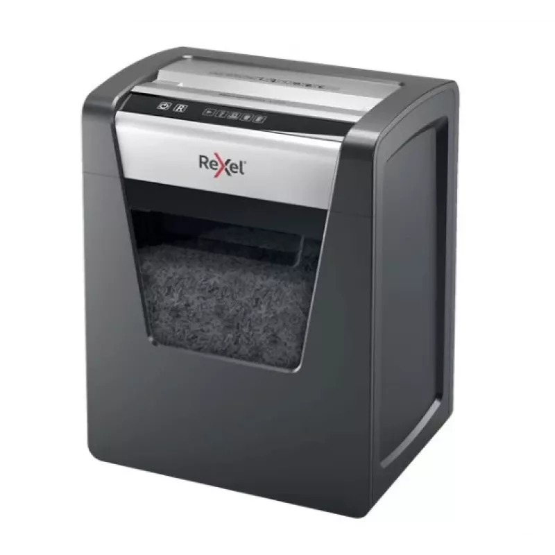 Destruidora de documentos Rexel Momentum M510 Micro Cut P5, Micro-Cut, 2 x 15 mm, 23 L, 250 folhas, 58 dB, botões