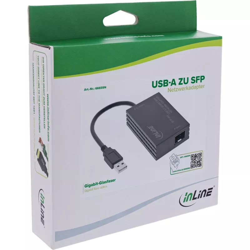 Adaptador de rede InLine 66659N