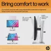 Monitor HP E24 G5 FHD sem PVC, 60,5 cm (23,8 polegadas), 1920 x 1080 píxeis, Full HD, LCD, 5 ms, preto, prateado