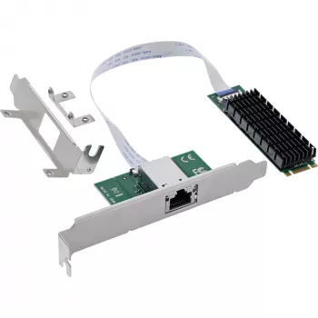 Placa de rede InLine 76660Y interna Ethernet 10000 Mbit/s