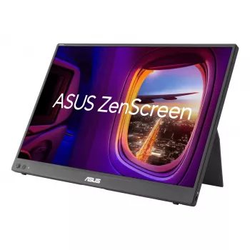 Monitor portátil ASUS ZenScreen MB16FC 16 polegadas (40,6 cm) WUXGA 1920×1200 IPS LCD, 5 ms, 300 cd/m², 1000:1, preto
