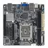 Placa-mãe ASUS P13R-I Mini ITX, chipset Intel C262, LGA 1700, DDR5, 2x DIMM, 64 GB, 6x SATA III, 3x RJ-45