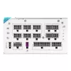 Fonte de alimentação ASUS ROG THOR-1200P3-WHITE-GAMING 1200 W ATX 20+4-Pin, 80 PLUS Platinum, branco