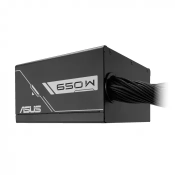 Fonte de alimentação ASUS Prime 650W ATX 20+4-Pin, 80 PLUS Bronze, preto, ventoinha de 13,5 cm