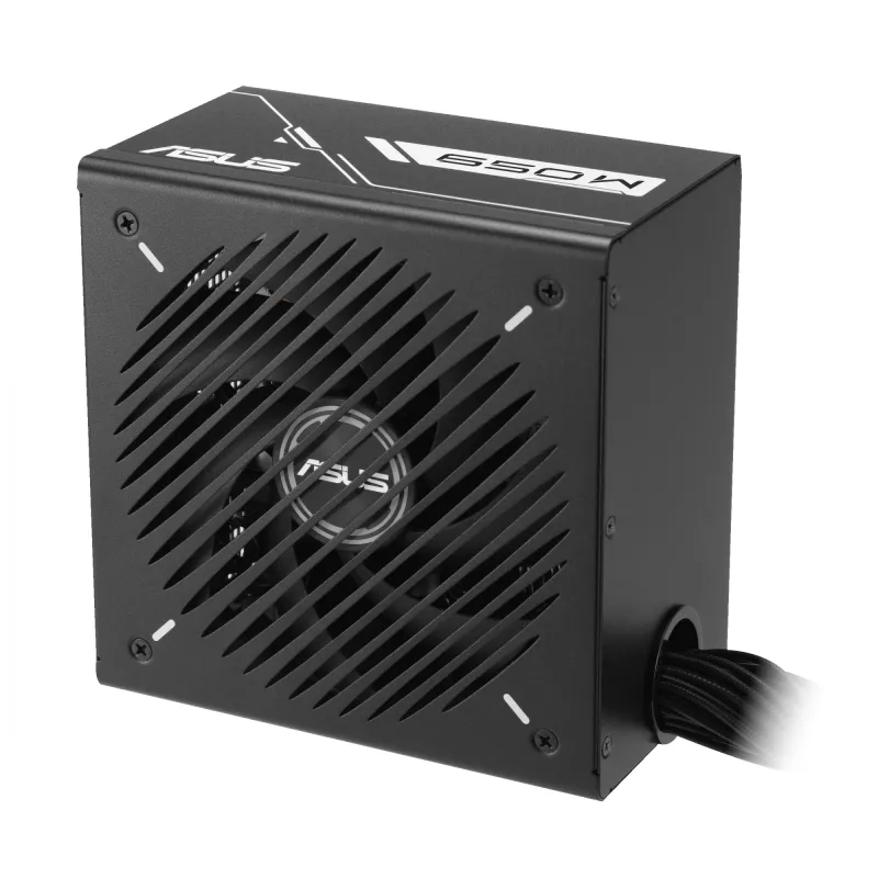 Fonte de alimentação ASUS Prime 650W ATX 20+4-Pin, 80 PLUS Bronze, preto, ventoinha de 13,5 cm