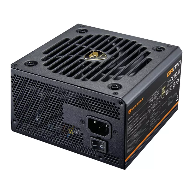 Fonte de alimentação COUGAR GR 750W ATX3.1/PCIE 5.1 / 80 Plus Gold, 750 W, 100 - 240 V, 50/60 Hz, 10 A, 100 W, 750 W