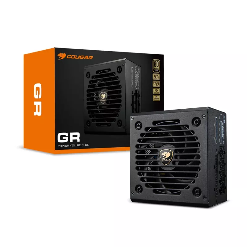 Fonte de alimentação COUGAR GR 750W ATX3.1/PCIE 5.1 / 80 Plus Gold, 750 W, 100 - 240 V, 50/60 Hz, 10 A, 100 W, 750 W